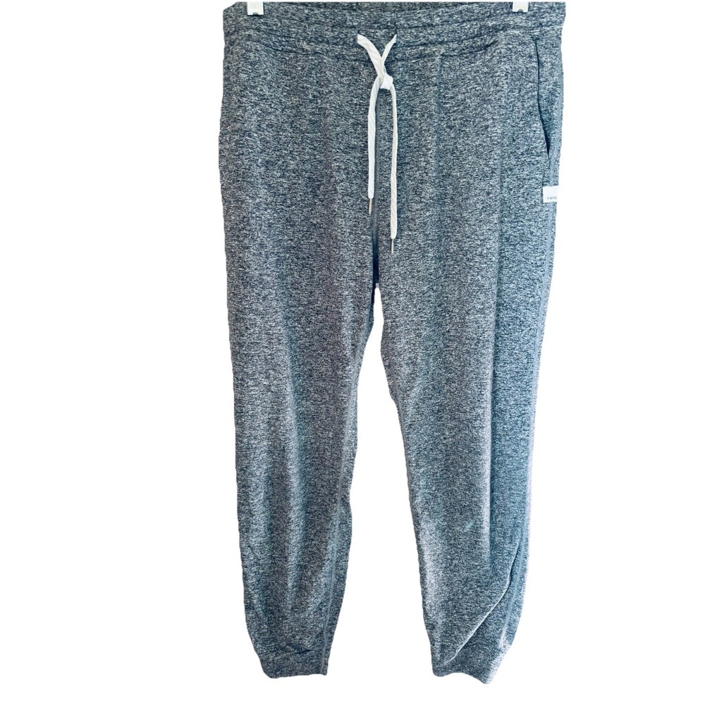 Vuori performance jogger pants - women’s heather grey size M EUC